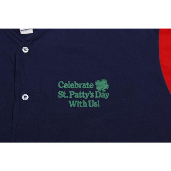 The Derby Pub Atlanta Vintage 1996 Button-Up Kiss me im Irish Shirt by Logo 7 XL - Picture 4 of 8